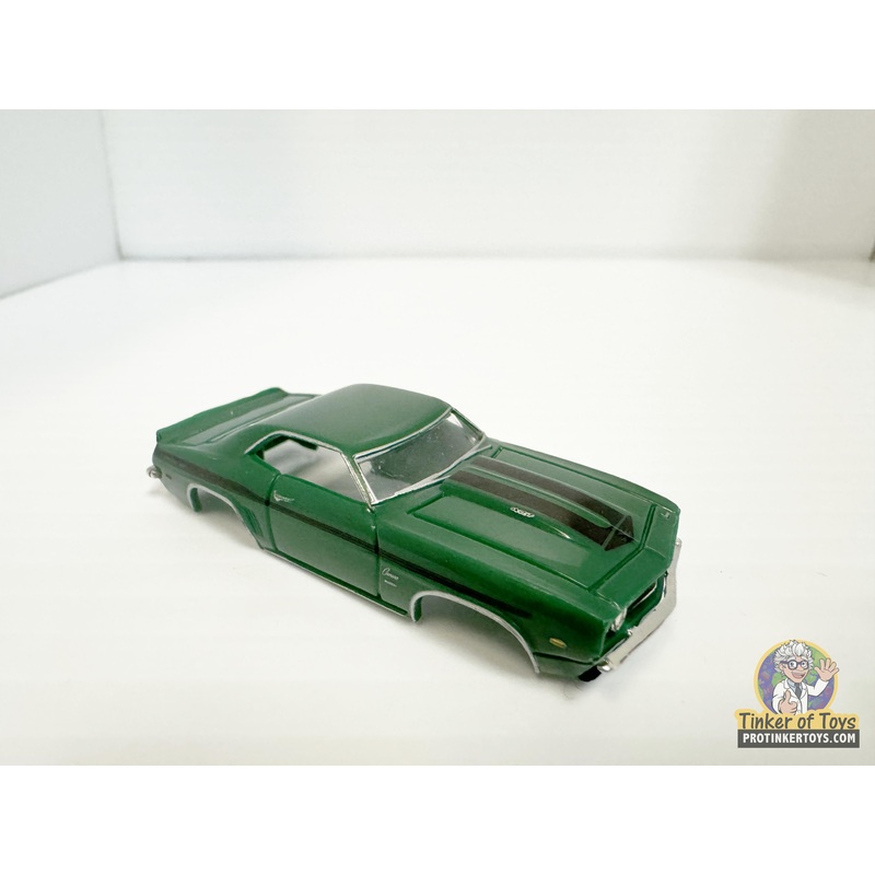 1969 Yenko Camaro Dark Green Black Stripes | MM12032 | Model Motoring