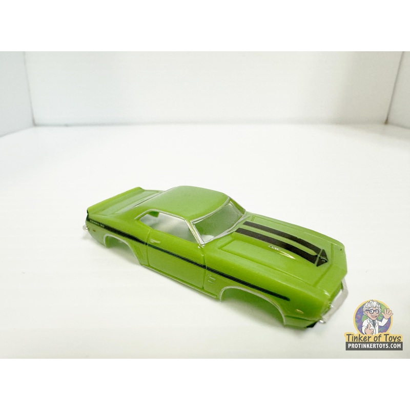 1969 Yenko Camaro Light Green Black Stripes | MM12042 | Model Motoring