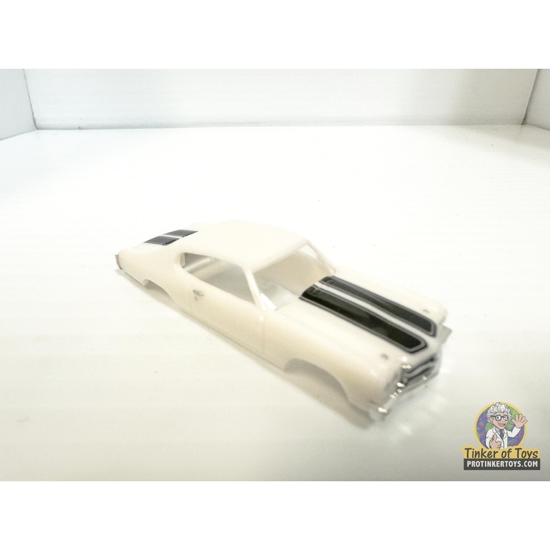 1970 Chevelle SS White Black Stripes | MM13082 | Model Motoring