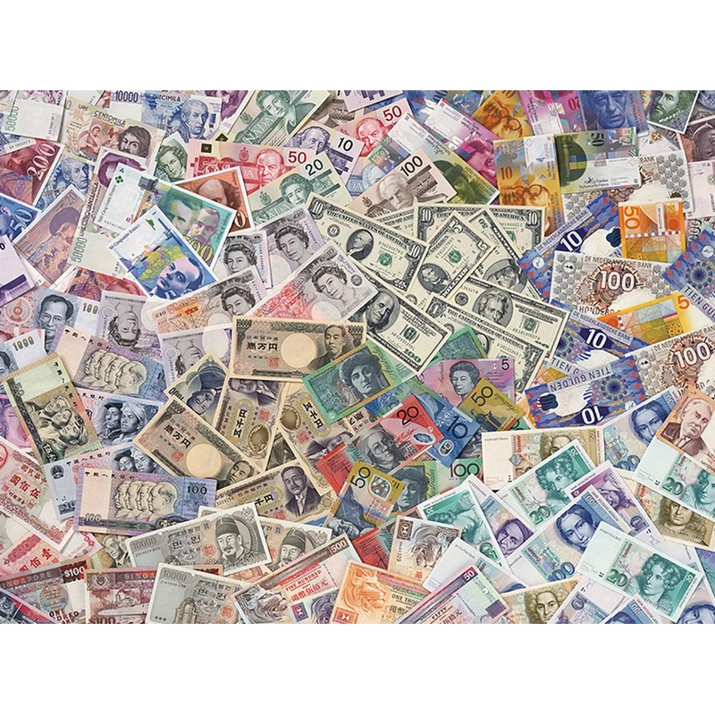 Paper Money 500 PC | PLF698 | PuzzleLife