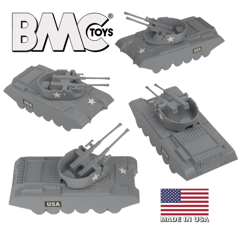 Payton Anti-Aircraft Tanks - Gray | 48545 | BMC