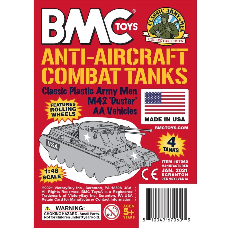 Payton Anti-Aircraft Tanks  Red | 67060 | BMC