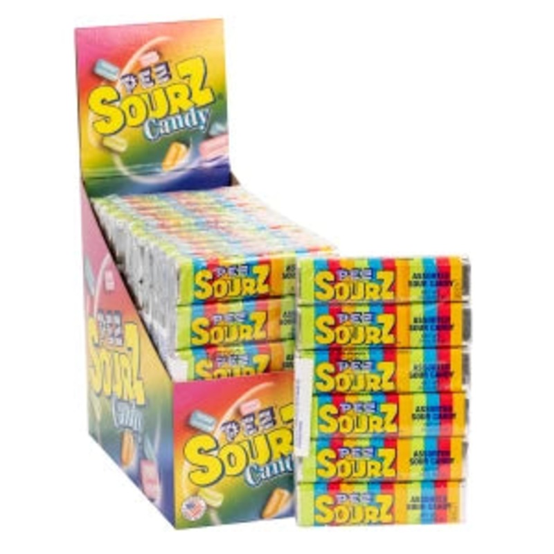 PEZ SOURZ 6 PIECE REFILL | 20197 | Nassau Candy