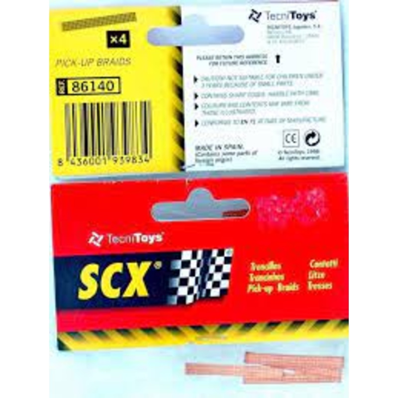 Pick-up Braids(4 Copper BraidsperPack)| 86140 | SCX 1/32 accessories