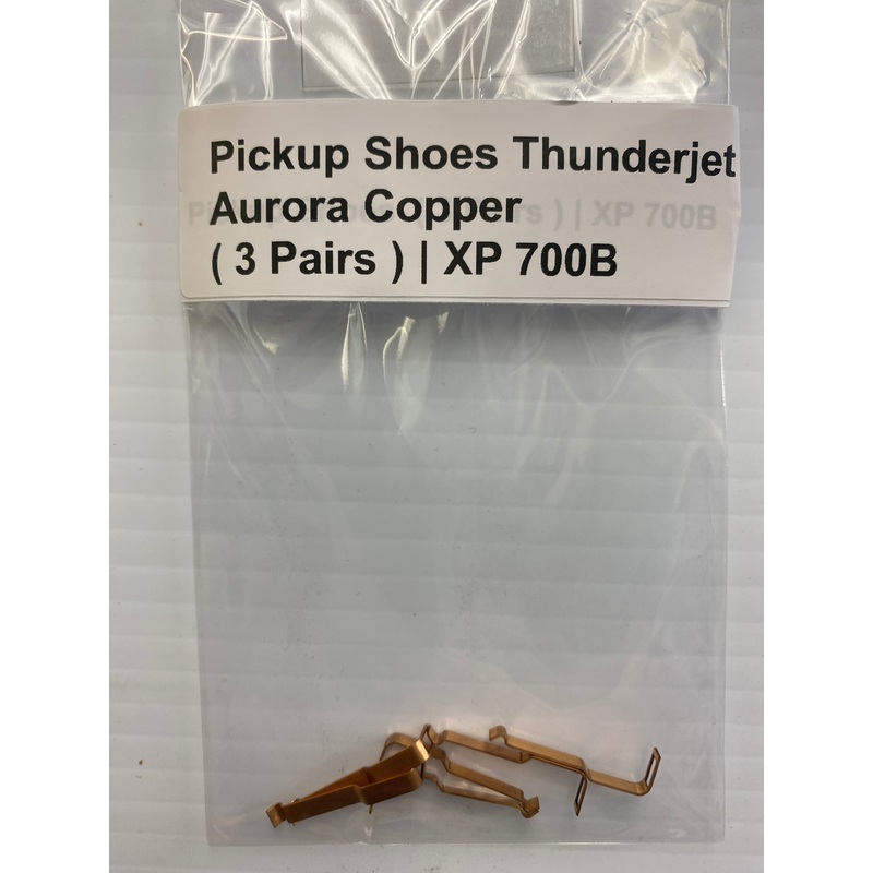 Pickup Shoes  ( 3 Pairs ) | XP 700B | Model Motoring (Lock & Joiner Aurora)