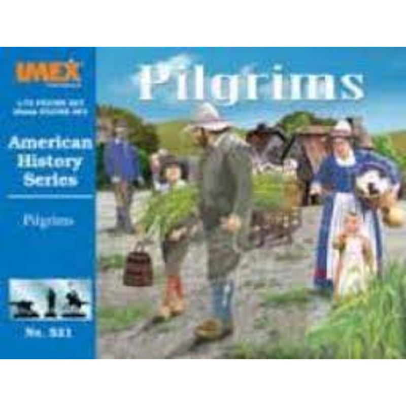 Pilgrims American History Series 1:72 Figure Set | 521 | IMEX
