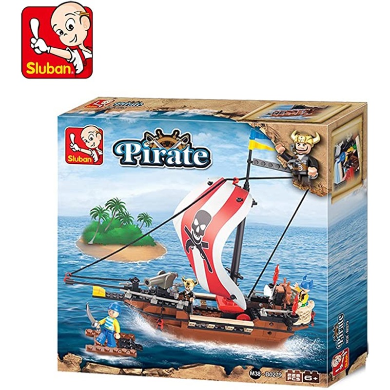 Pirate Ship Building Kit | M38-B0279 | Sluban