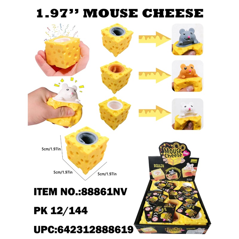 POP UP MOUSE IN THE CHEESE | 88861 | BVP