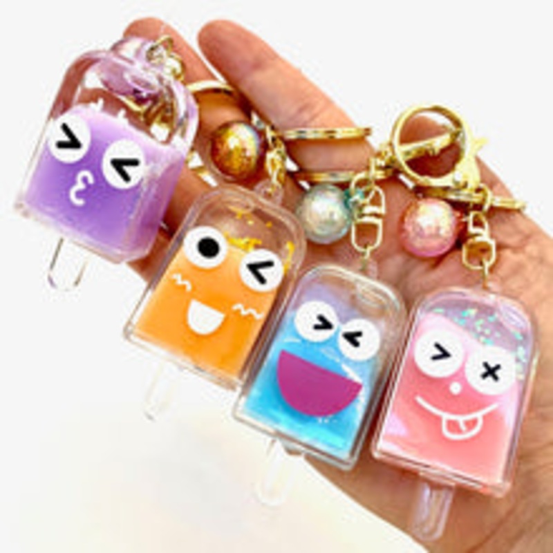 POPSICLE FACE KEY CHARM  | 12063 | BC Mini