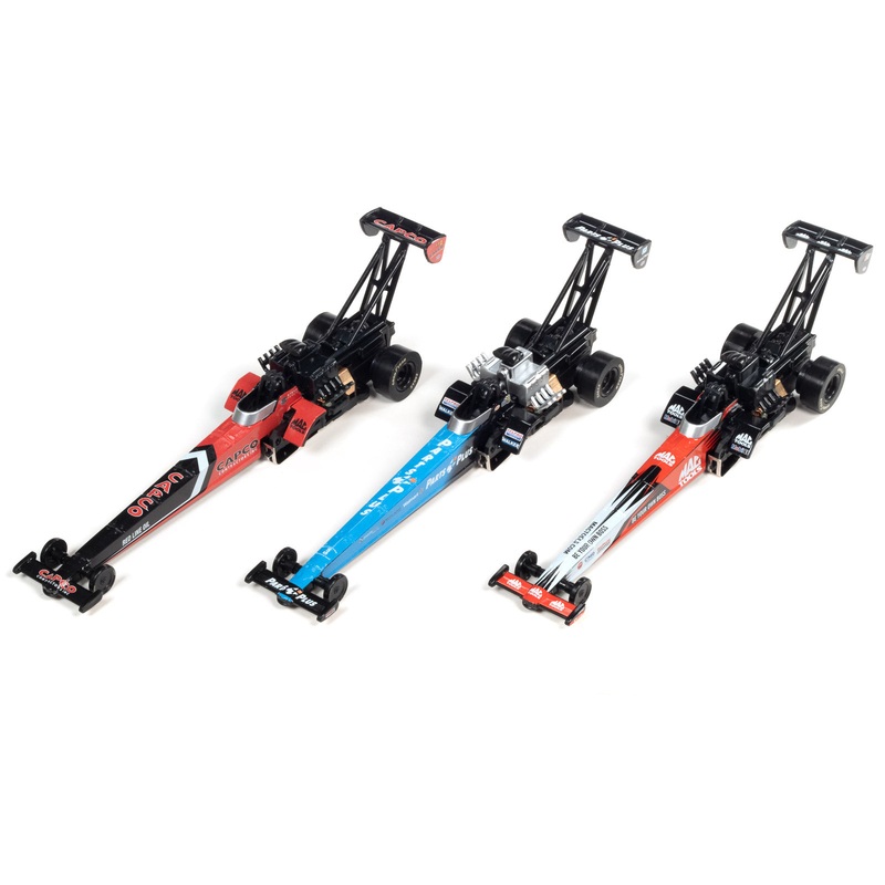 NHRA Top Fuel Dragsters - 4 Gear - Release 27 | SC370 | Auto World