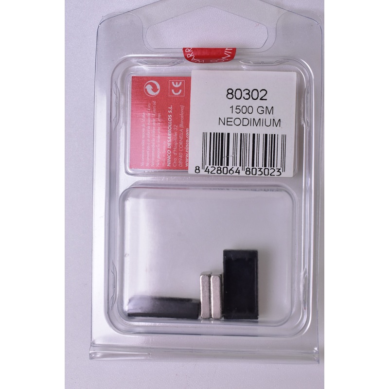 Ninco Magnet Super 13x8x3mm 1500gm x2 1/32 Slot Cars |  80302 | NINCO Slot Cars