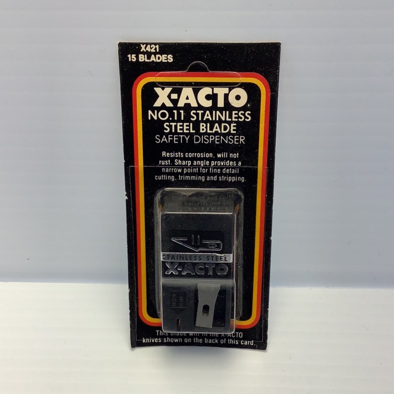 No. 11 Stainless Steel Blade | X421 | X-ACTO