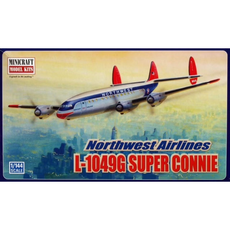 Northwest Airlines L-1049G Super Connie | 14513 | Minicraft