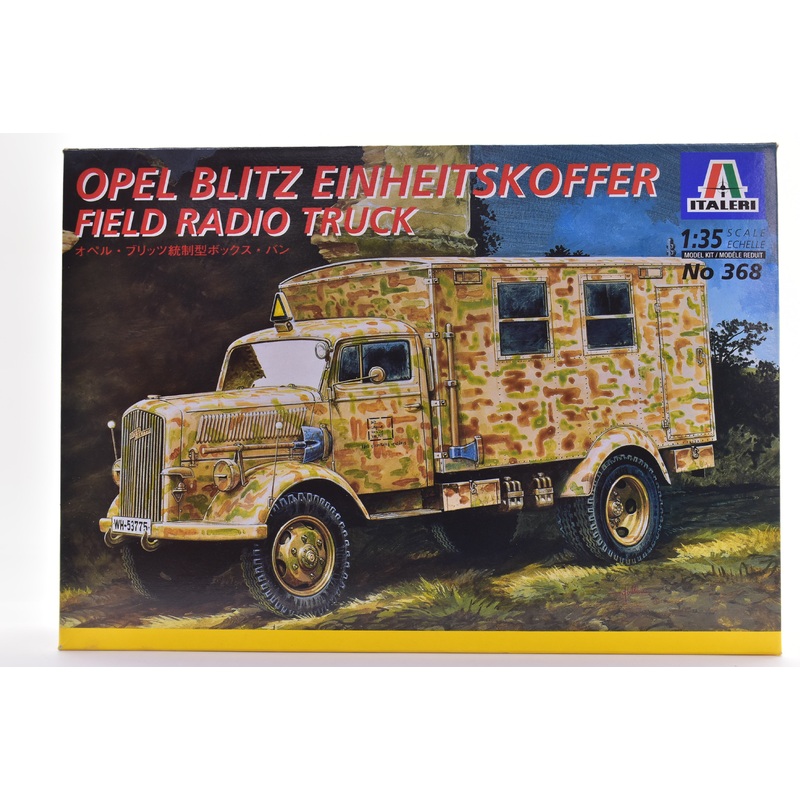 Opel Blitz Einheitskoffer Field Radio Truck 1:35 Scale | 368 | Italaerei Models
