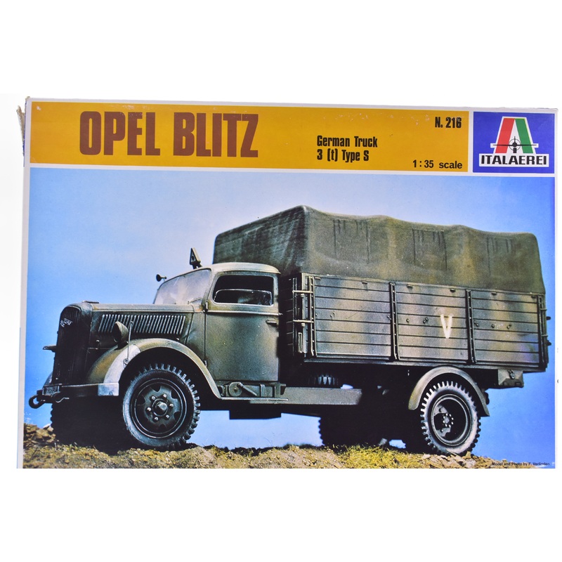 Opel Blitz German Truck 3 (t) Type S 1:35 Scale | 216 | Italeri Models