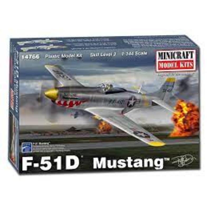 P-51D Mustang 1/144 Minicraft | 14766 |  AMT Model