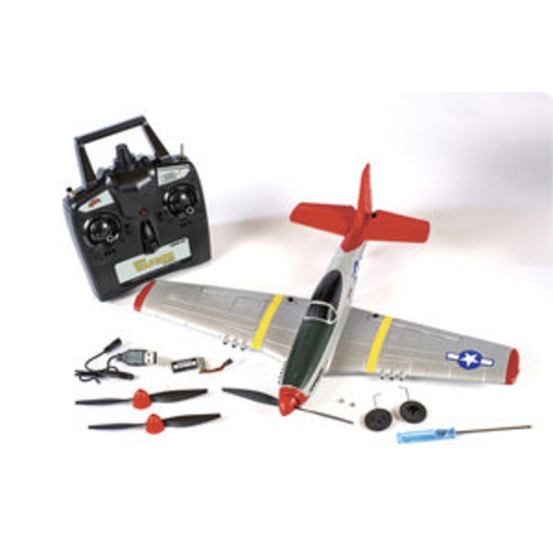 P-51D Mustang Micro RTF  |RGRA1300 | HRP Hobbies