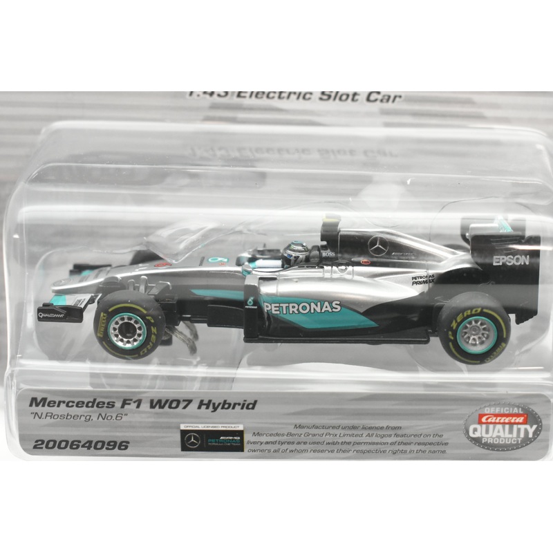 Mercedes F1 W07 Hybrid N. Rosberg, No. 6 | 20064096 | Carrera Go