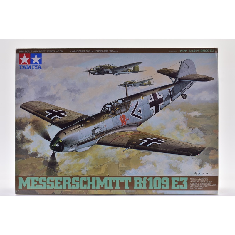 Messerschmitt Bf 109 E3  | 61050 |  Tamiya Models
