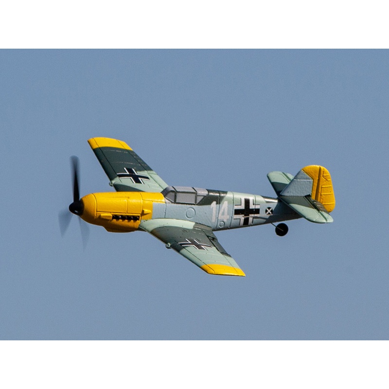 Messerschmitt Bf 109 Micro RTF Airplane w/PASS | RGRA1304 | HRP Hobbies