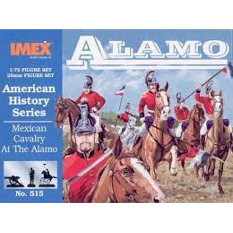 Mexican Cavalry At the Alamo American History Series 1:72 Figure Set | 515 | IMEX