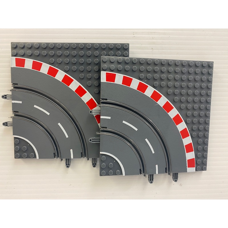 Micro Slot Racing Cruve Track 1/4 " 2/ea  | G9002 | Jupiter Creations