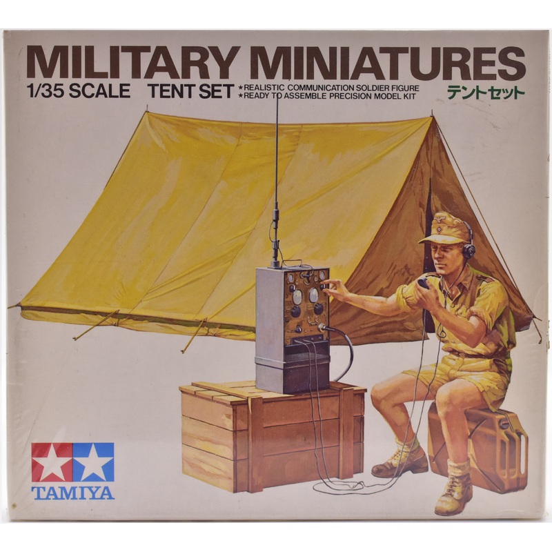 Military Minitures Tent Set 1:35 Scale  | MM174 | Tamiya Models