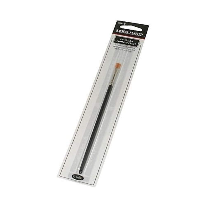 Model Master 1/4" Golden Synthetic Chisel | 8833 C | Testors