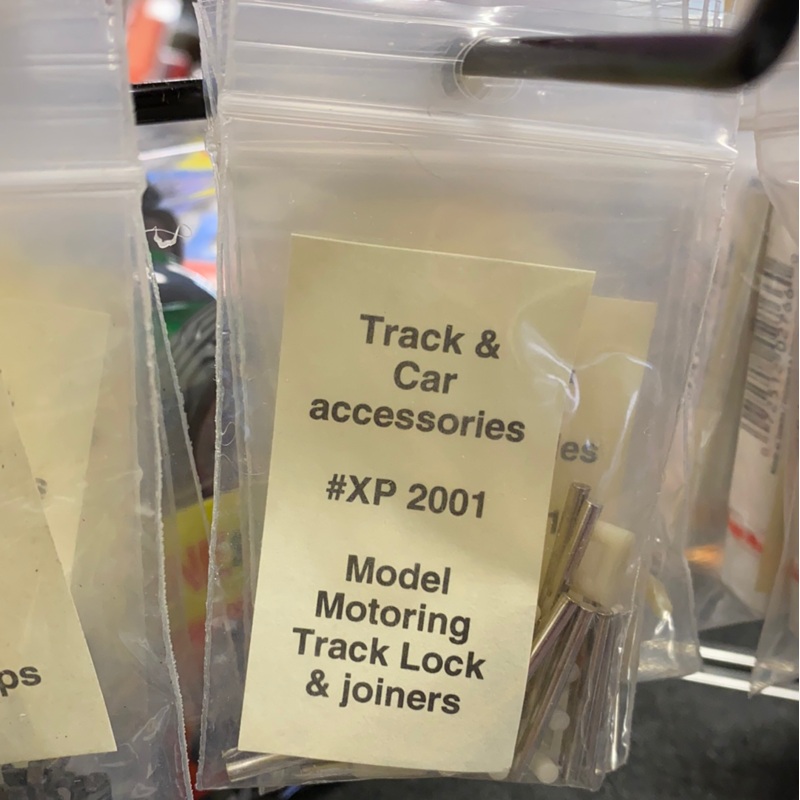 Model Motoring Track Lock & joiners | XP 2001 | Track & Car accessories