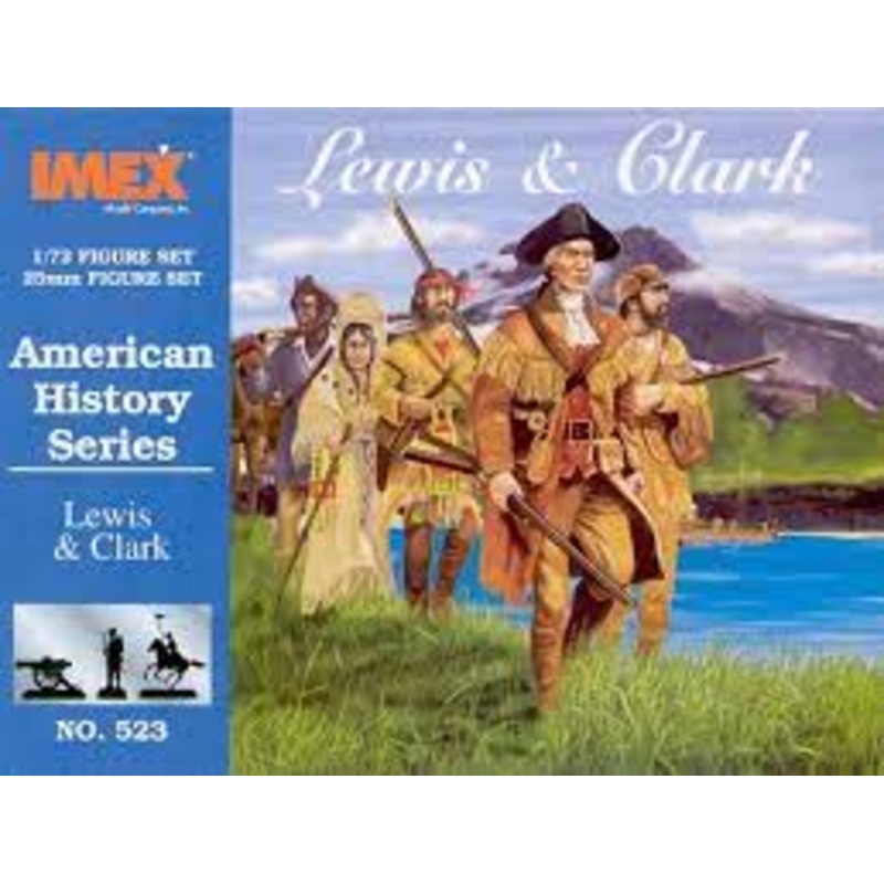 Lewis and Clark  American History Series 1:72 Figure Set | 523 | IMEX