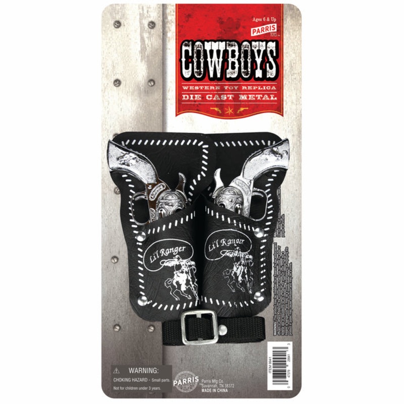 LiL Ranger Double Holster and Belt Carded | 9941 | Parris Toys