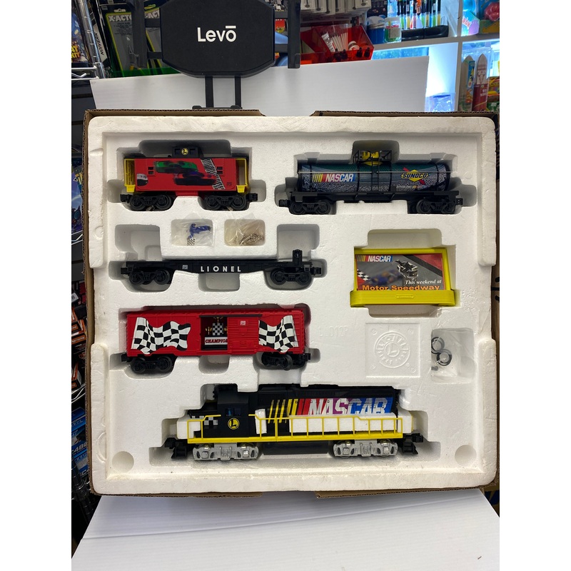 Lionel  NASCAR Ready-To-Run Train Set. Open Box Used.  | 7-11004  | Lionel