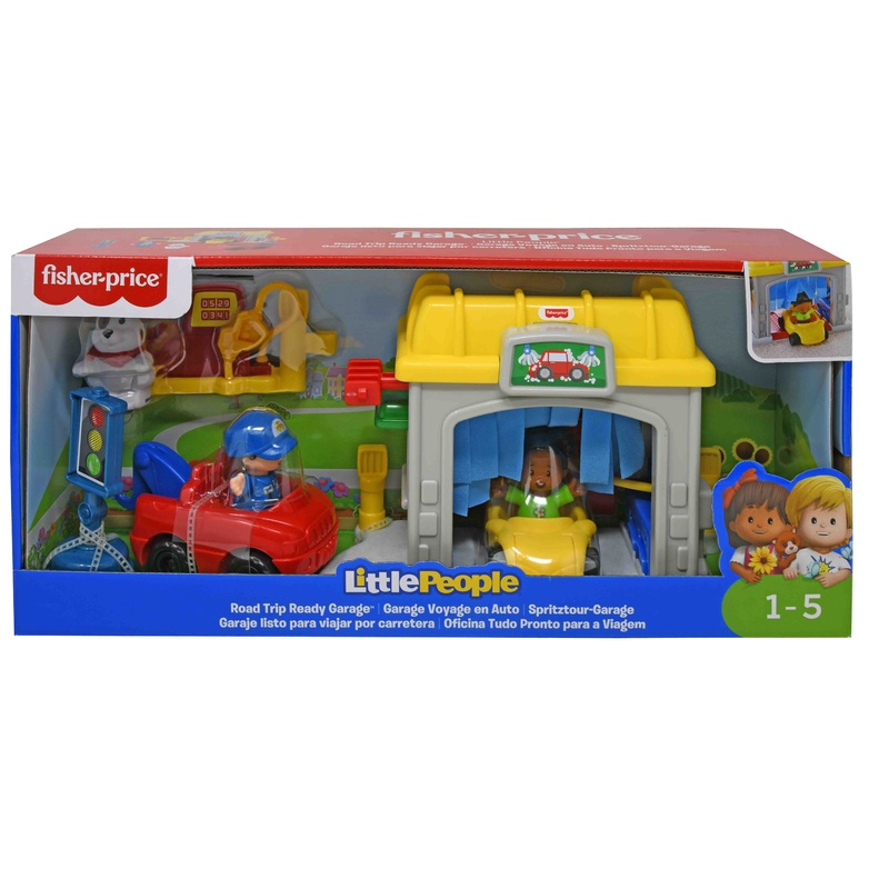 Little People Mini Garage & Farm | FWB89 | Mattel