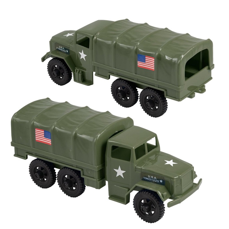 M34 Deuce and a Half Cargo Vehicles  Olive Green | 07493 | Tim Mee