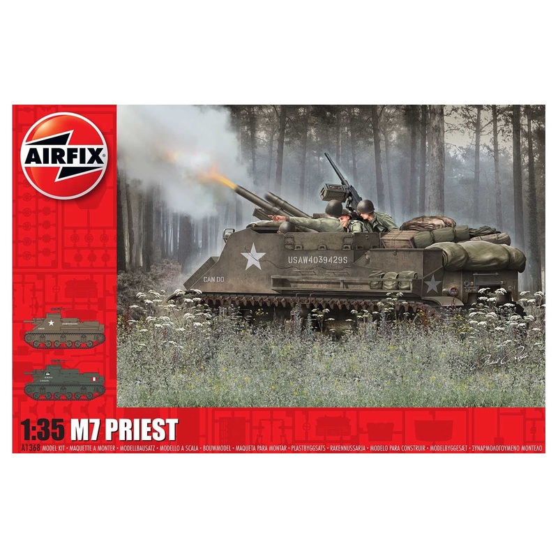 M7 Priest | A1368 | Airfix Model