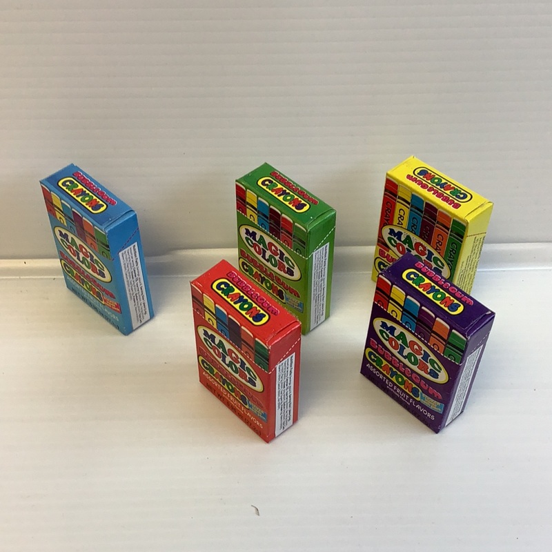 Magic Color Bubblegum Crayons | 31677 | Nassau Candy