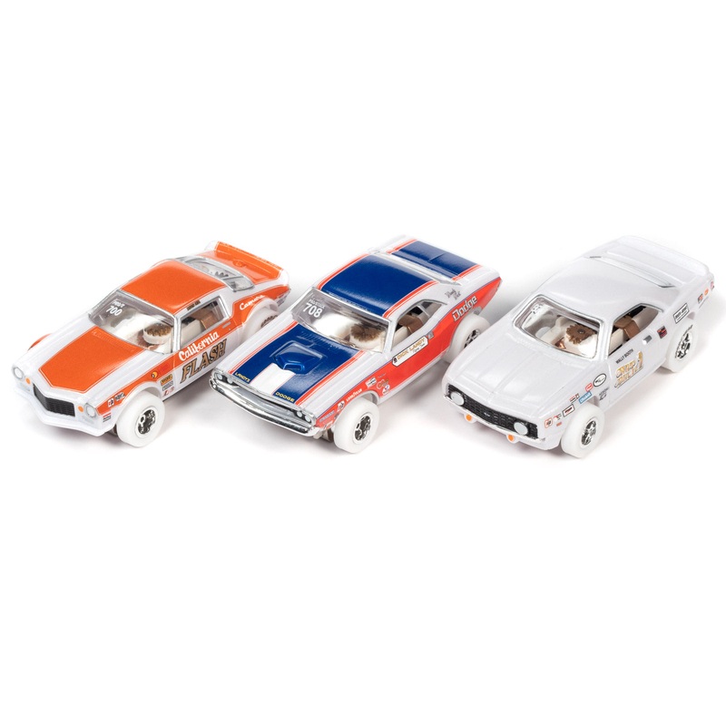 iWheels White Legends of the Quarter Mile - X-Traction - Release 32 | SC361 |  3 Cars