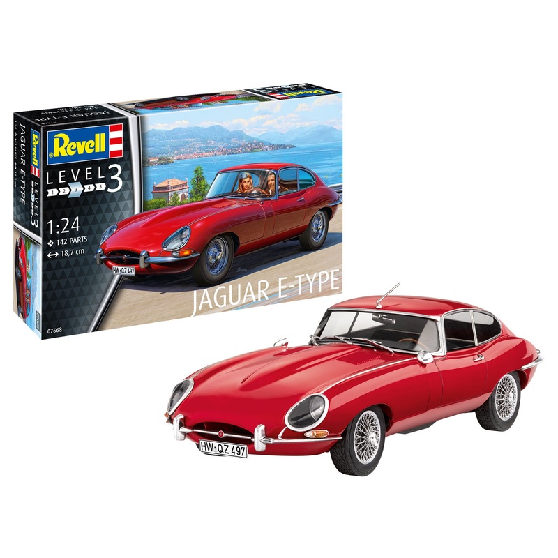 Jaguar E-Type (Coup) 1:24 | 07668 | Revell 85-4509