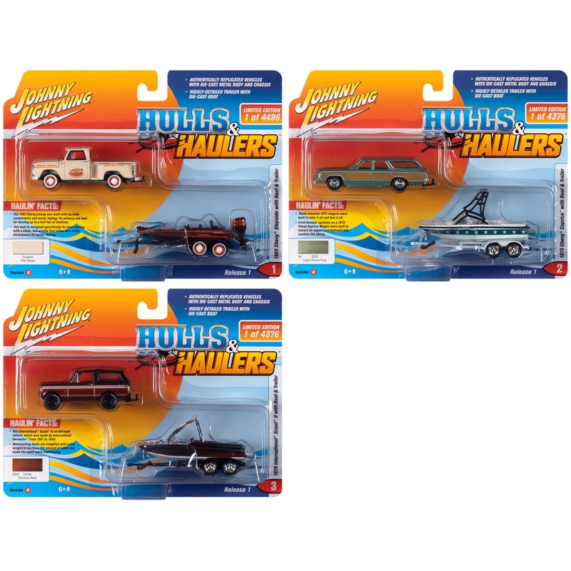 Johnny/Truck and Trailer/Hulls & Haulers (A) | JLBT015 | Johnny Lightning