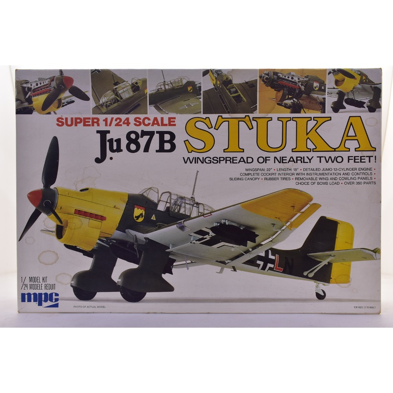 Ju 87B Stuka  1:24  | 3506 |  MPC Model