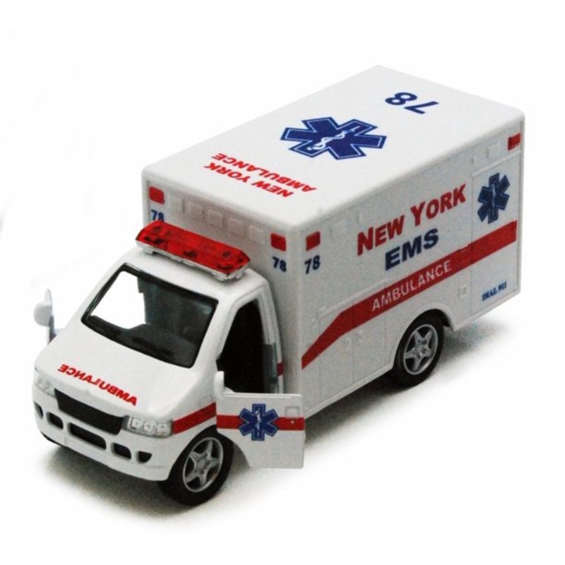 Kinsmart - New York EMS Rescue Team Ambulances | 5259DNY | NewRay