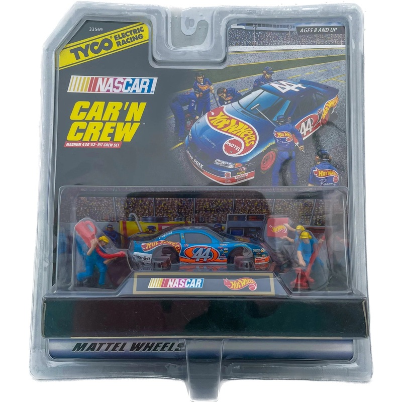 Kyle Petty Pontiac Hot Wheels NASCAR #44 Car'N Crew Glossy Blue | 33569-1 | Tyco
