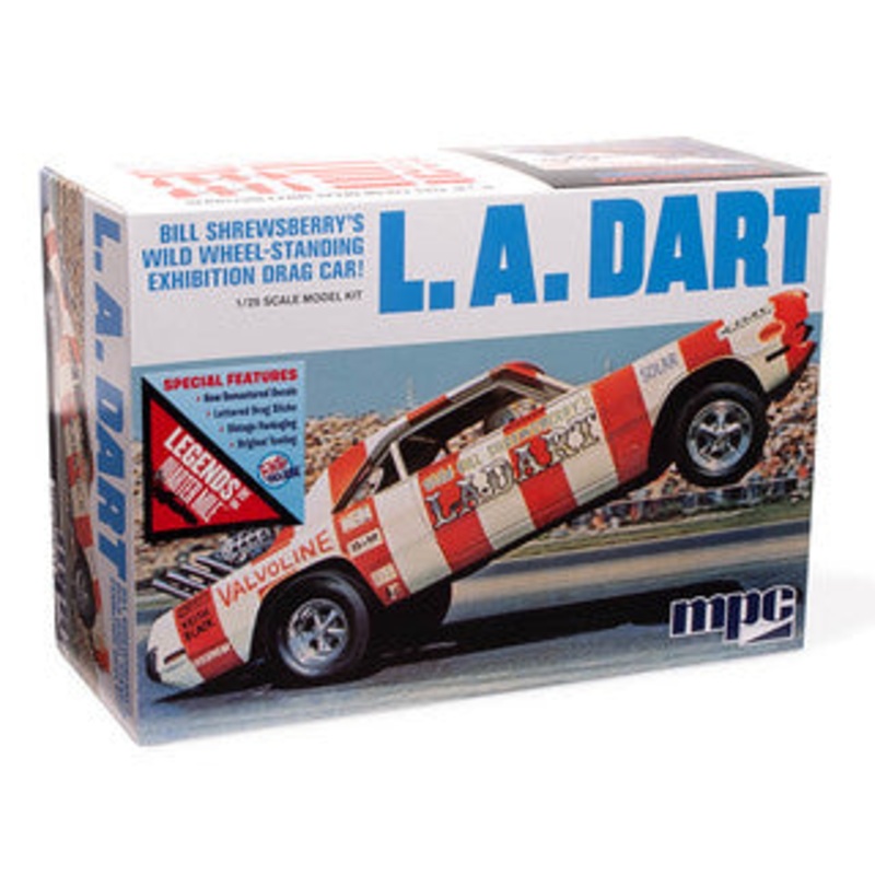 L.A. Dart Wheelstander 1:25 Scale Model Kit | MPC974 | MPC Model