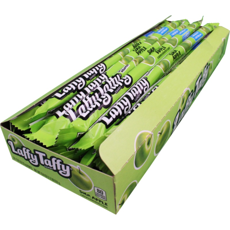 Laffy Taffy Ropes Sour Apple |  15761 | Mountain Sweets