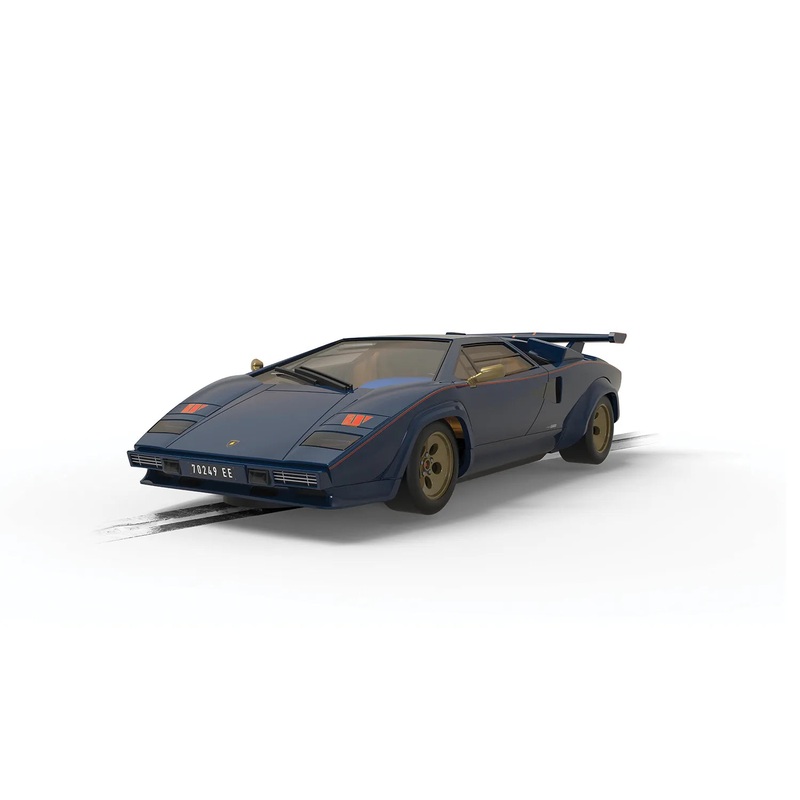 Lamborghini Countach - Blue + Gold | C4411 | Scalextric