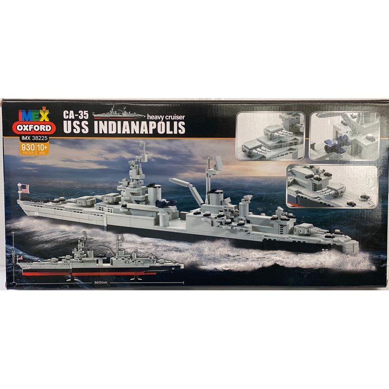 Heavy Cruiser USS Indianpolis CA-35 | IMX38225 | Oxford