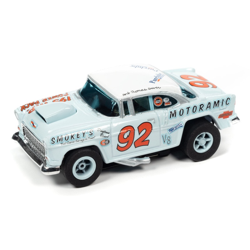 Herb Thomas #92 Smokey's - Motoramic | 1955 Chevy Bel Air | CP7896 | Auto World