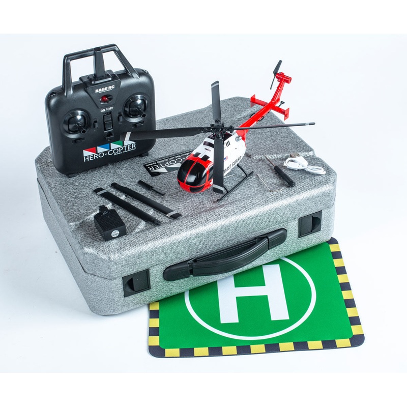 Hero-Copter, 4-Blade RTF Helicopter | RGR605X | Rage RC