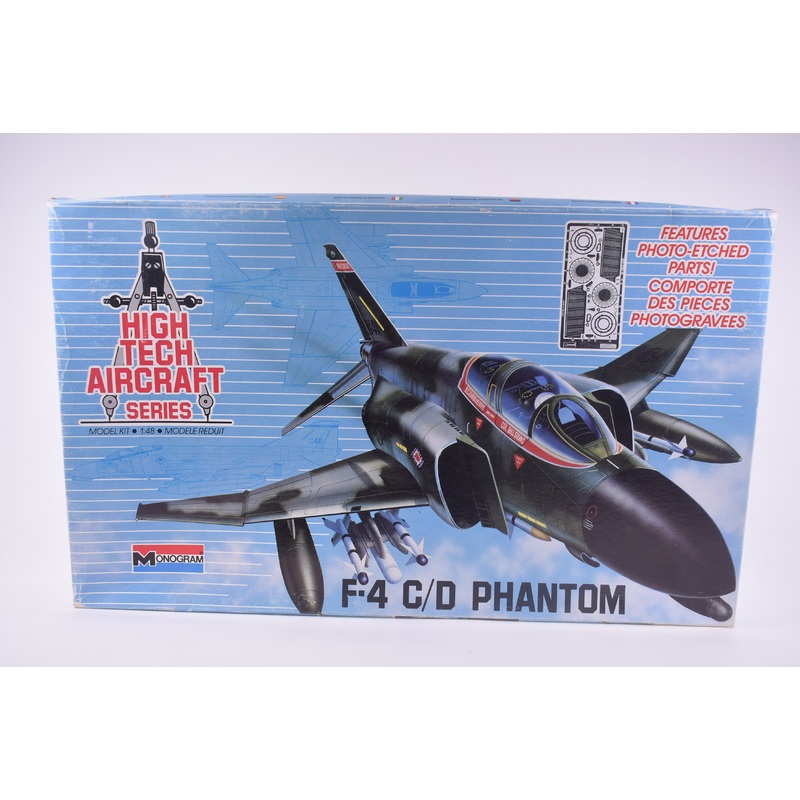 High Tech Aircraft Series F-4 C/D Phantom  1/72 | 5831 | Monogram