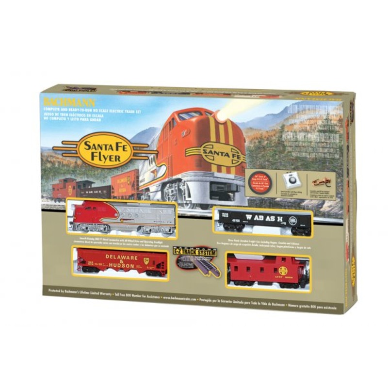 HO Santa Fe Flyer Train Set  | 00647 | Bachmann